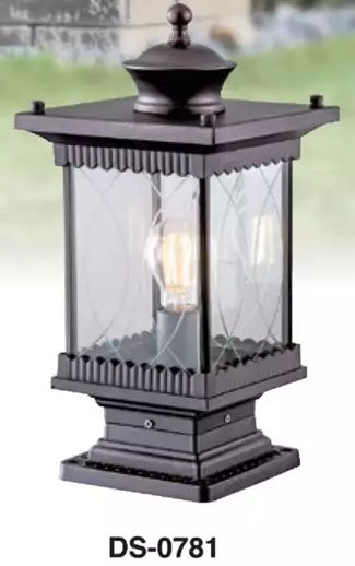 復古歐風戶外柱頭燈